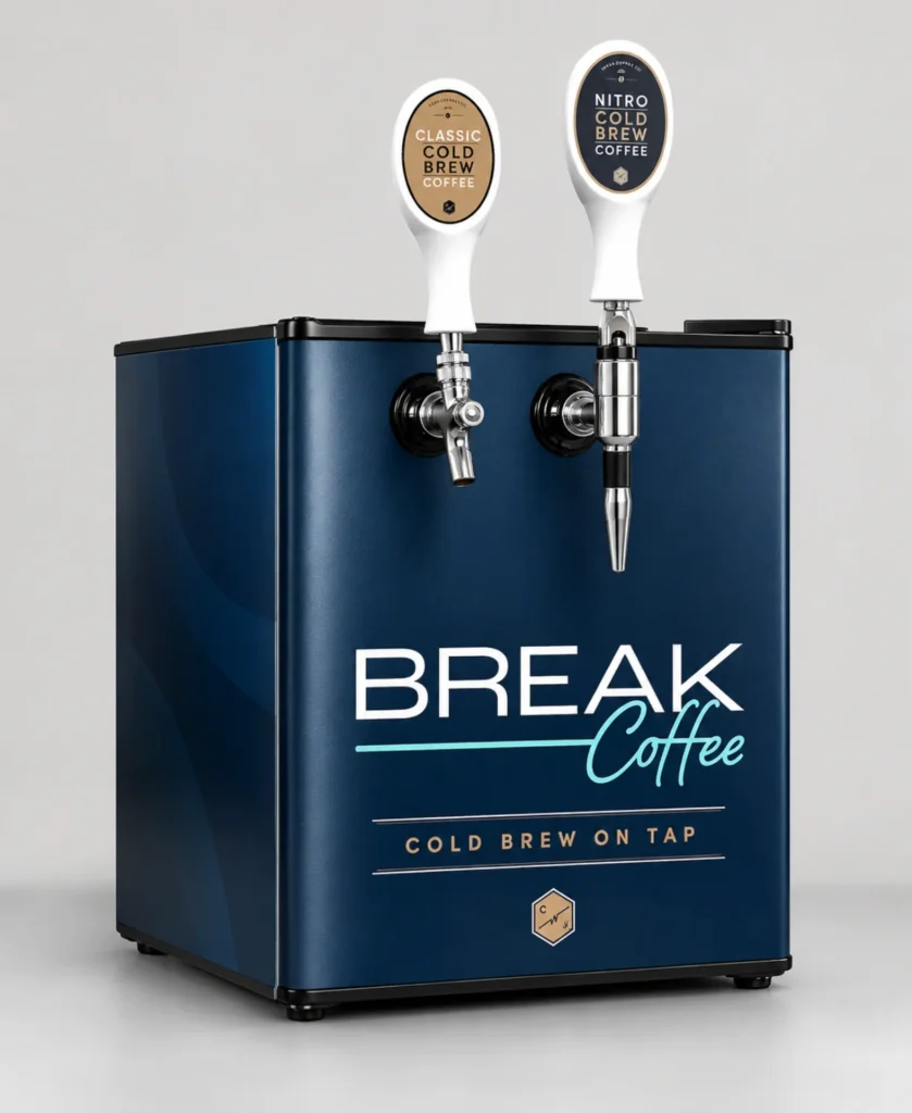 Office cold brew kegerator